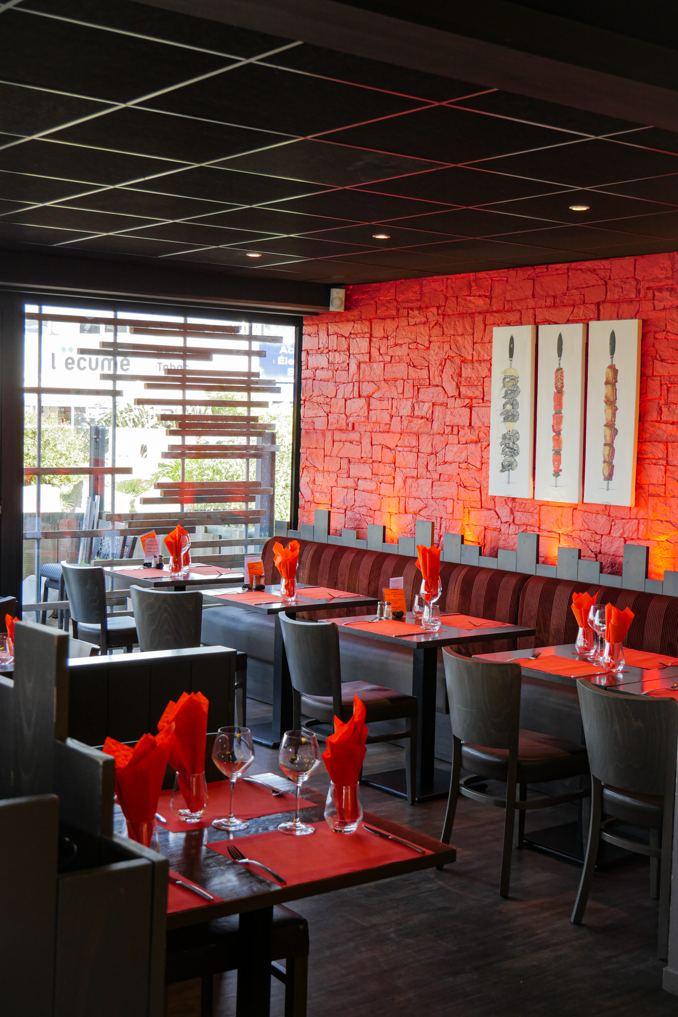 Salle du restaurant L'Atypic